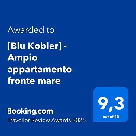 Blu Kobler - Ampio Appartamento Fronte Mare Lido di Jesolo Kültér fotó